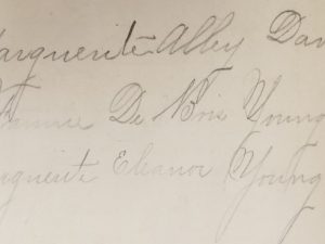 Book Owned by Brigham Young’s Daughter ~ Fannie DuBois Young