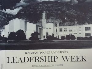 Brigham Young University: Leadership Week – Russell R. Rich