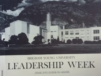 Brigham Young University: Leadership Week - Russell R. Rich