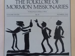 1982 – Sunstone Vol 7 No. 1 – The Folklore of Mormon Missionaries