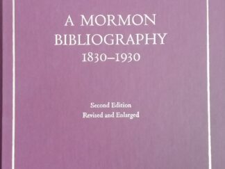 2004 - A Mormon Bibliography 1830-1930 (2nd Edition Revised and Enlarged ) (Vol 1 Only) - Chad J. Flake & Larry W. Draper