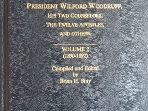 1988 – Collected Discourses Delivered By President Wilford Woodruff, His Two Counselors, The Twelve Apostles, and Others (Vol 2 Only) – Brian H. Stuy