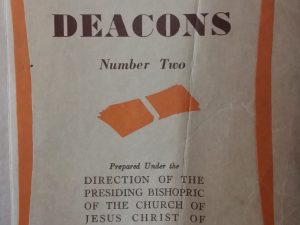 1935 – Lesson Book for the Deacons (No. 2 Only) – The Church of Jesus Christ of Latter-Day Saints