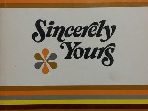 1975 – Sincerely Yours – Les Goates