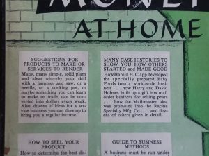 1952 – Make Money At Home – Marjaroie O’Shaughnessy