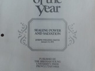 1971 – Sealing Power and Salvation – Joseph Fielding Smith