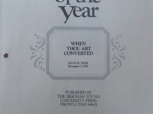 1970 – Speeches of the Year: When Thou Art Converted – Alvin R. Dyer