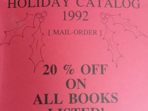 1992 – Eborn Books Holiday Catalog