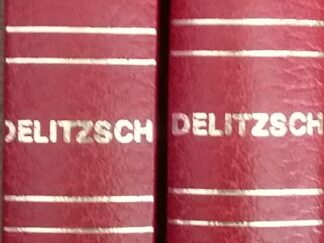 1978 - Limited Classical Reprint Library (2 Vol Set) A Commentary on Genesis - Franz Delitzsch
