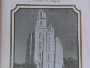 1976 – Temple on a Hill: Manti Temple (SIGNED) – Glen R. Stubbs