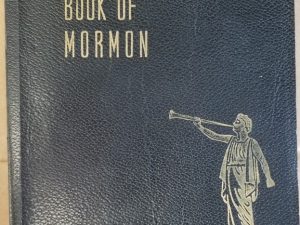1952 ~ Book of Mormon ~ Stiff Black Wrappers