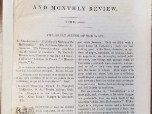 1845 ~ United States Catholic Magazine & Monthly Review June 1845 ~ With Anti-Mormon Article Inside!
