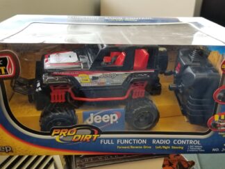 Pro Dirt Full Function Radio Control Jeep ~ New Bright R/C ~ No. 2490 ~ Red and Black ~ 050211024906