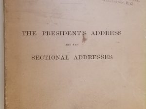 1897 ~ British Association for the Advancement of Science, Toronto Meeting, 1897 – The President’s Address and the Sectional Addresses
