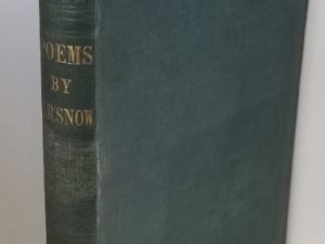 1856 ~ Poems, Religious, Historical, and Political ~ By Eliza R. Snow ~ Volume One ~ Liverpool