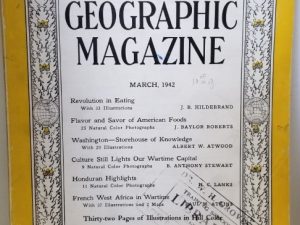 National Geographic Magazine ~ March 1942 ~ Single Issue