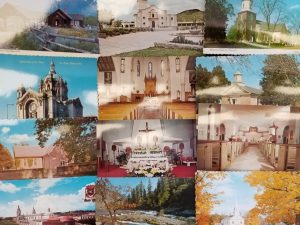 47 Post Cards ~ Churches Throughout the United States ~ All New / Unused