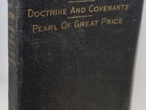 1937 ~ Triple Combination ~ Black Bendable Leather