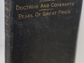 1937 ~ Triple Combination ~ Black Bendable Leather