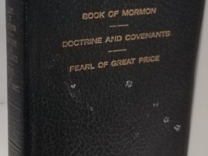 1975 / 1975 / 1974 ~ Triple Combination ~ Black Bendable Leather Binding