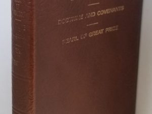 1977 ~ Triple Combination ~ Brown Bendable Leather Binding