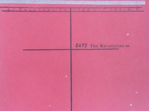 1962 – A Breach of Berth of John XXIII (#207): Says the Revelation (Rare) – Albert W. Bell