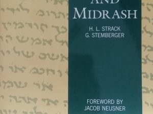 1992 – Introduction to the Talmud and Midrash – H.L. Strack and G. Stemberger
