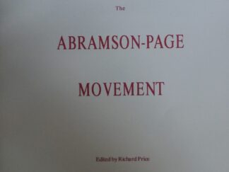 1991 - The Abramson-Page Movement - Richard Price