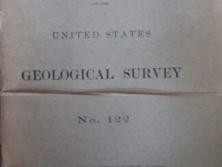 1894 - Bulletin of the United States: Geological Survey No. 122 - Washington Government Printing Office