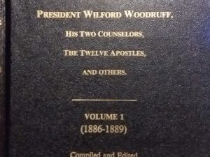1987 – Collected Discourses Delivered By President Wilford Woodruff, His Two Counselors, the Twelve Apostles and Others (Vol 1 Only) – Brian H. Stuy