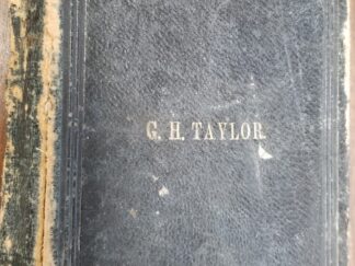 1874 ~ Key to Theology ~ Parley P. Pratt ~ [No back cover; some missing pages in the back]