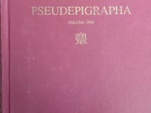 1983 – The Old Testament: Apocalyptic Literature and Testaments (Vol1 Only) – James H. Charlesworth