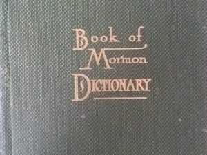 1909 – Book of Mormon Dictionary – Alvin Knisley