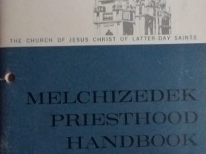 1964 – Melchizedek Priesthood Handbook – The Church of Jesus Christ of Latter-Day Saints