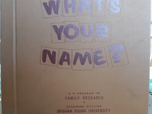 What’s Your Name?: A TV Program on Family Research (1954)
