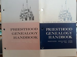 Priesthood Genealogy Handbook (2 Vols.) (1964, 1970)