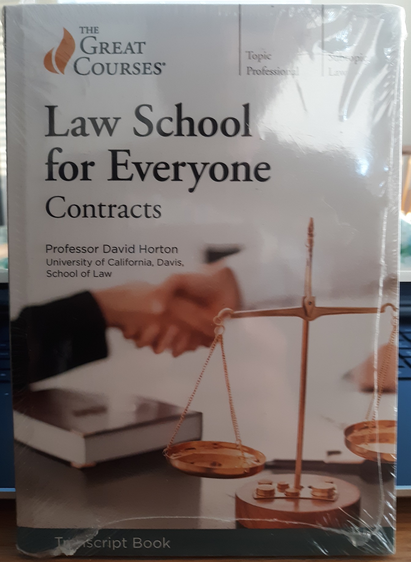 Law School for Everyone: Contracts (Transcript Book) (2019) ~ by David Horton