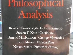 Mysticism and Philosophical Analysis (1978) ~ Edited by Steven T. Katz