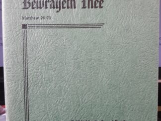 “Thy Speech Bewrayeth Thee”: Matthew 26:73 (1940) ~ Published by the General Boards of the Mutual Improvement Associations Church of Jesus Christ of Latter-day Saints
