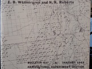 Federal Grant Lands in Utah: Bulletin 437, January 1963 (1963) ~ by E. B. Wennergren, and N. K. Roberts
