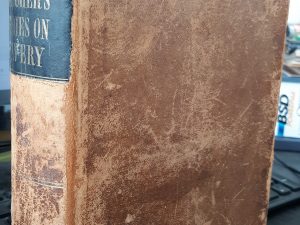 Fletcher’s Studies on Slavery (1852) ~ by John Fletcher