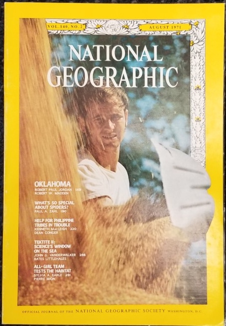 National Geographic Magazine ~ Vol. 140, No. 2 ~ August 1971 ~ Very Good Condition