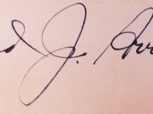 Book Signed by Mormon Historian, Leonard J. Arrington ~ Man and His Universe, Vol. 1, A Preface to the Universe