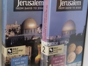 The Archaeology of Jerusalem From David to Jesus ~ 2 VHS Tapes ~ Biblical Archaeology Society