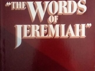 1982 --- "The Words of Jeremiah" --- Monte S. Nyman -- LDS Hardcover Book