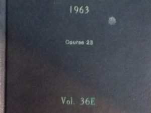 1963 – Sunday School Lessons Vol 36E