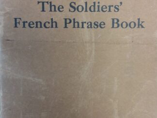 1918 – The Soldiers’ French Phrase Book – Felt & Tarrant Mfg. Co.
