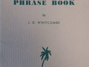 Tongan Phrase Book – J.D. Whitcombe