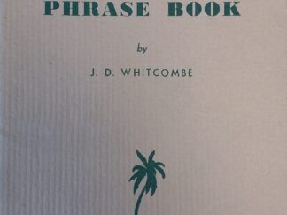 Tongan Phrase Book - J.D. Whitcombe