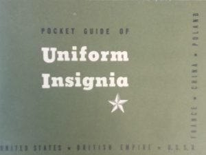 Pocket Guide of Uniform Insignia – Special Service Division